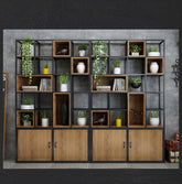 時尚木製儲物櫃 Stylish Wooden Cabinet 香港辦公室傢俬及設計工程中心 Branding Works Furniture & Office Design